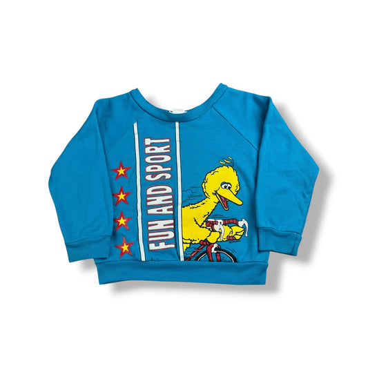 Vintage Big Bird Sesame Street Sweater 2T