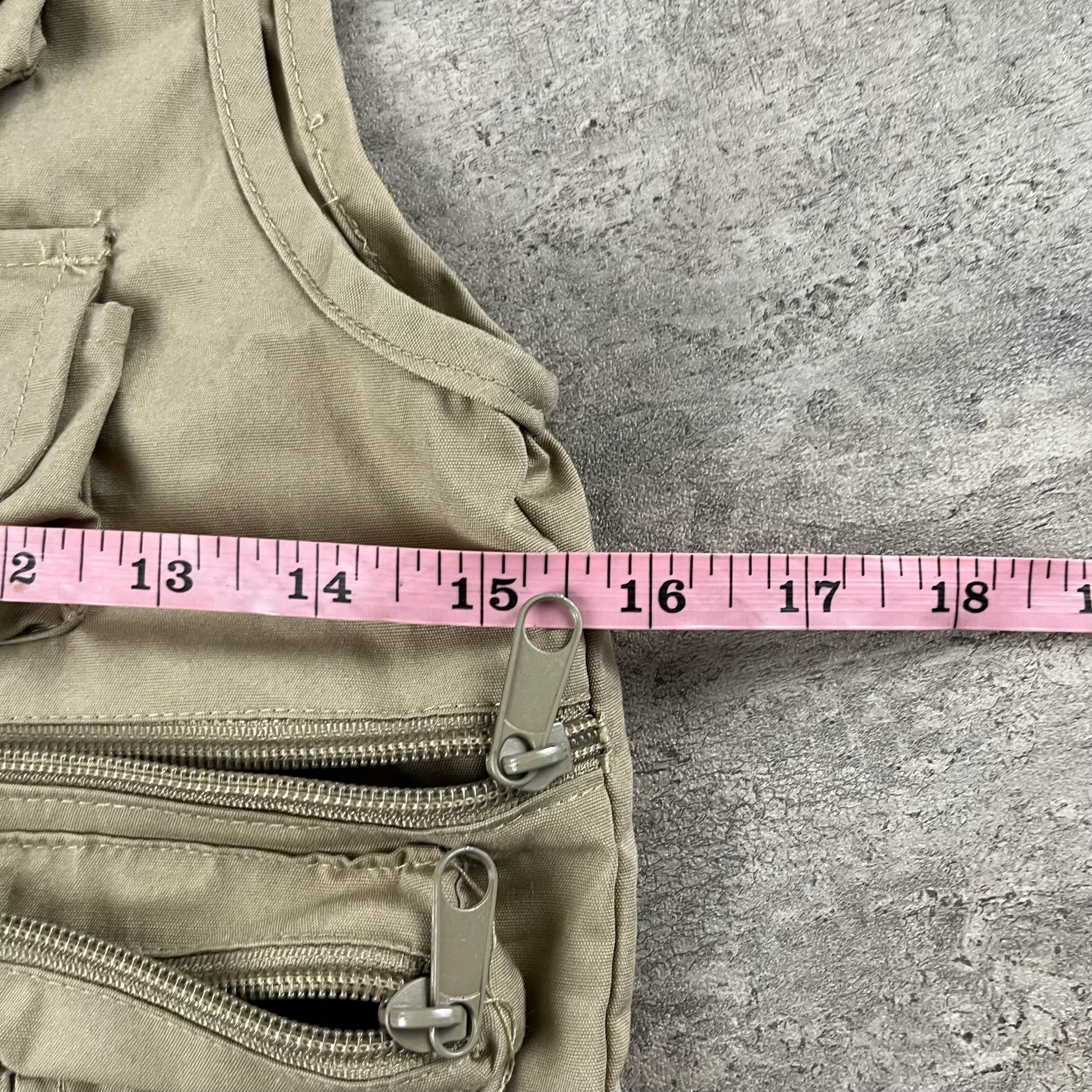 Vintage Pocket Fishermans Vest 3/4T