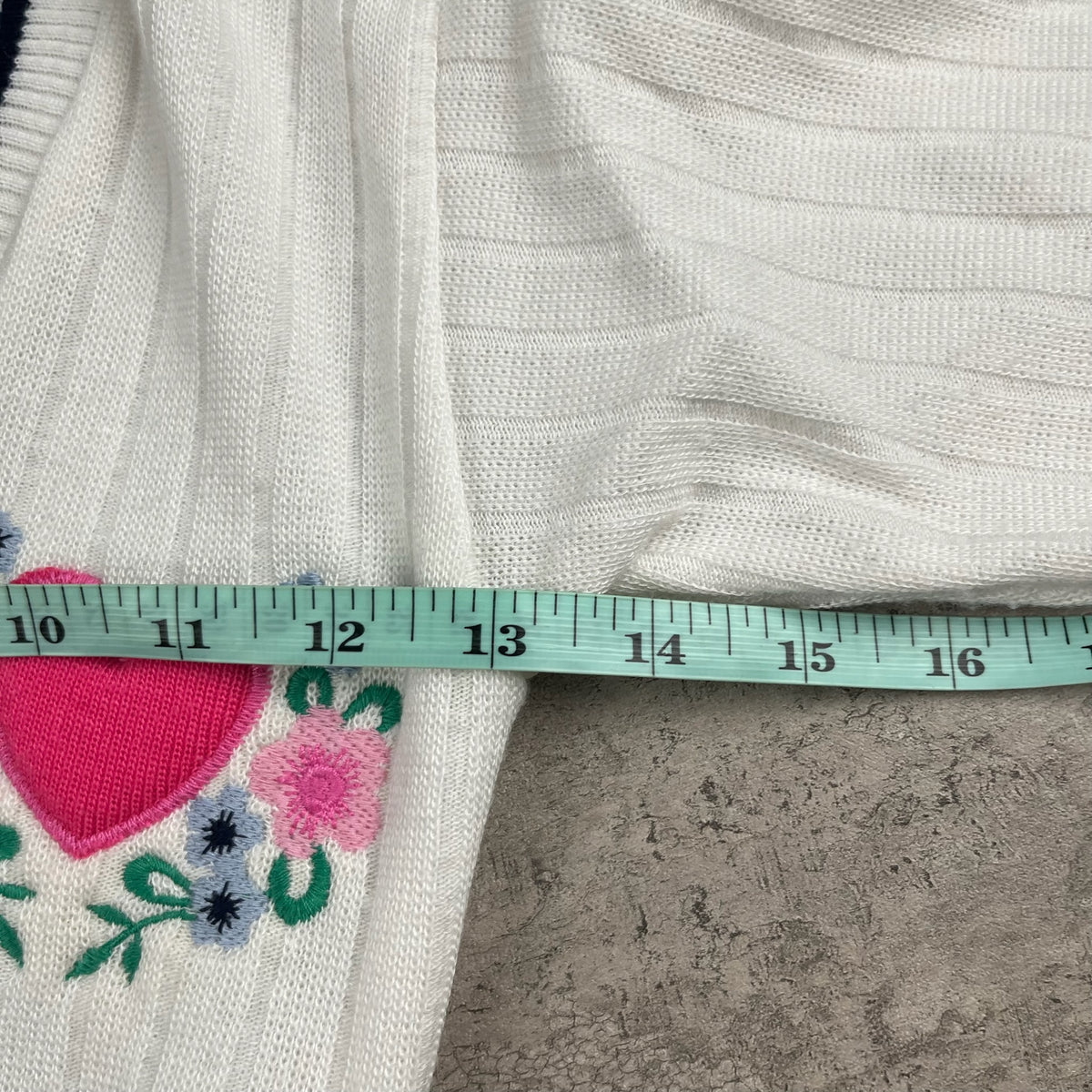 Vintage Heart Cardigan 4T