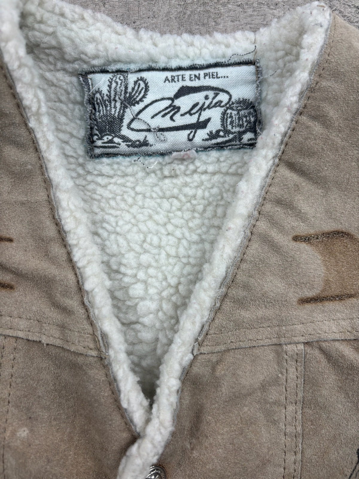 Vintage Horse Sherpa Vest 3T