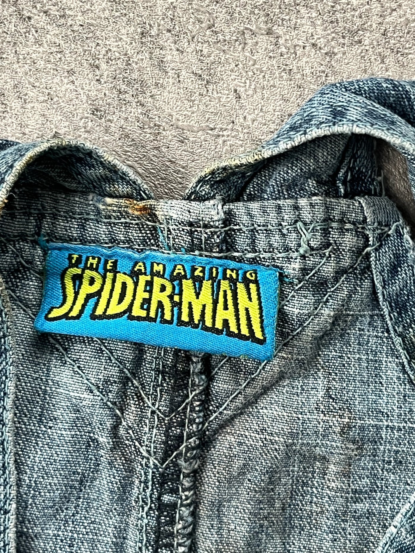 Y2K Spider-Man Shortalls 18-24 Months