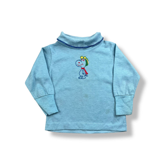 Vintage Snoopy Turtleneck 12 Months