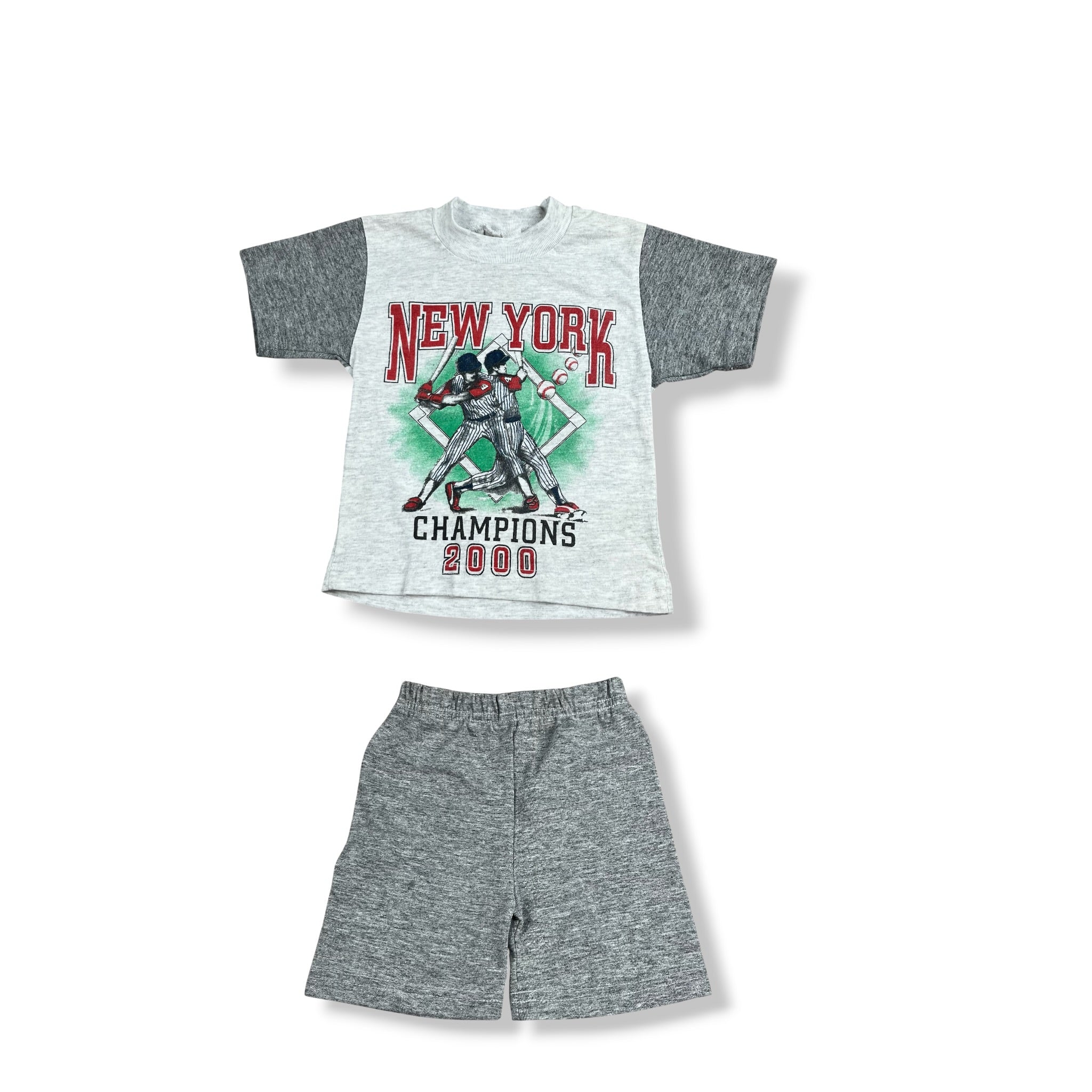 Vintage New York Baseball Set 2T