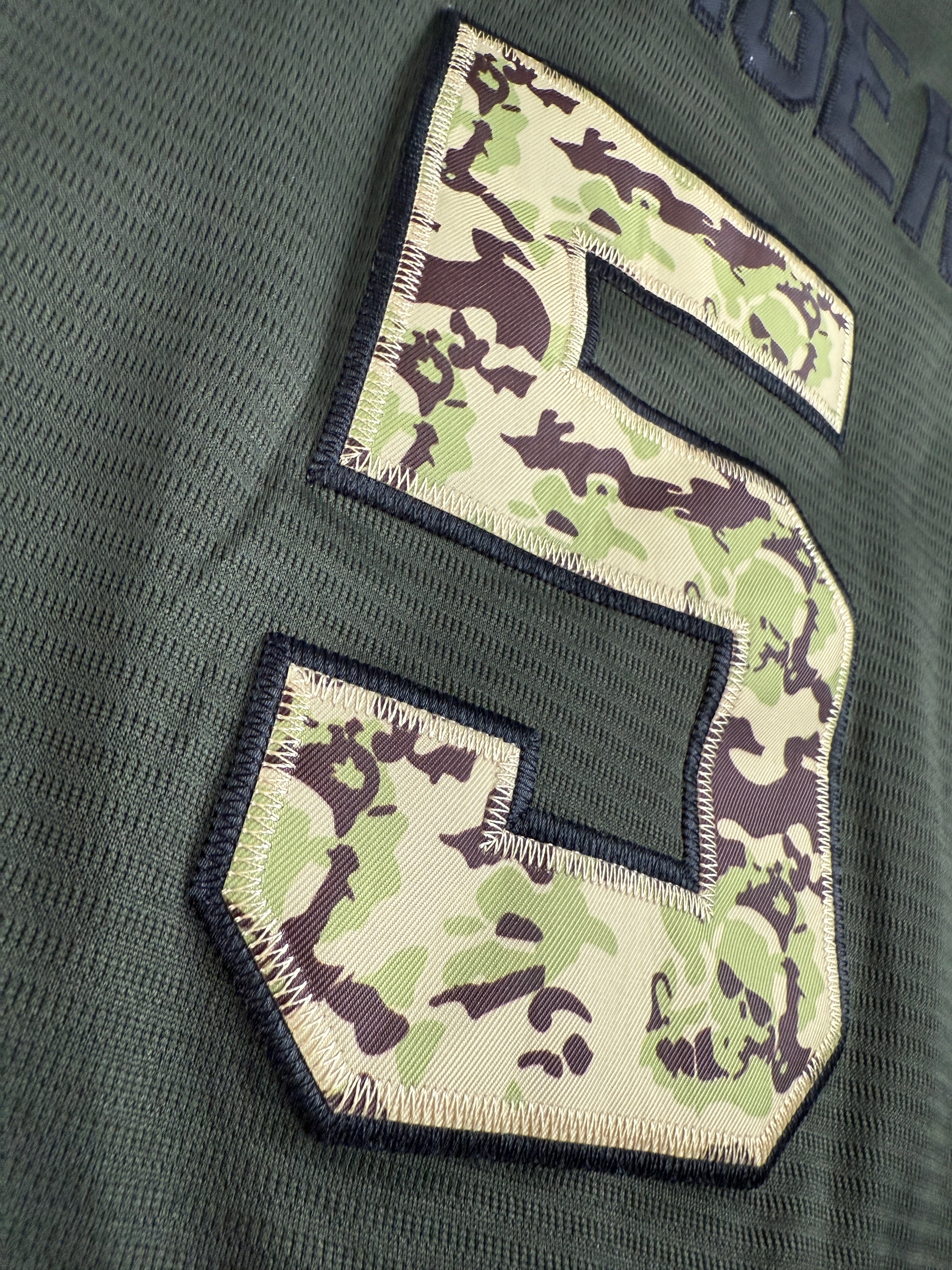 Los Angeles Dodgers Kyle Seager Salute To Service Stitched Jersey Youth Small