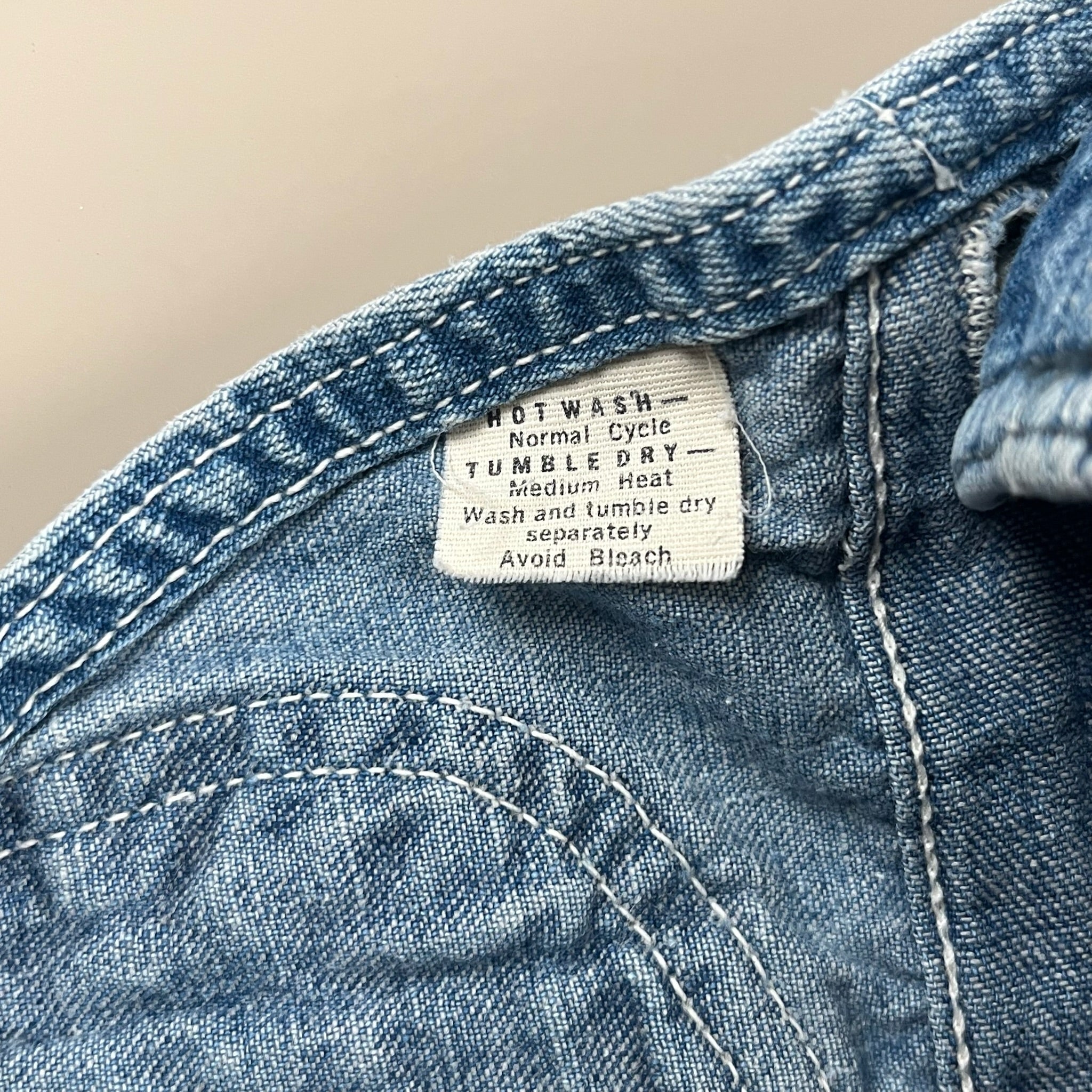 Vintage Lee Denim Overalls 18 Months