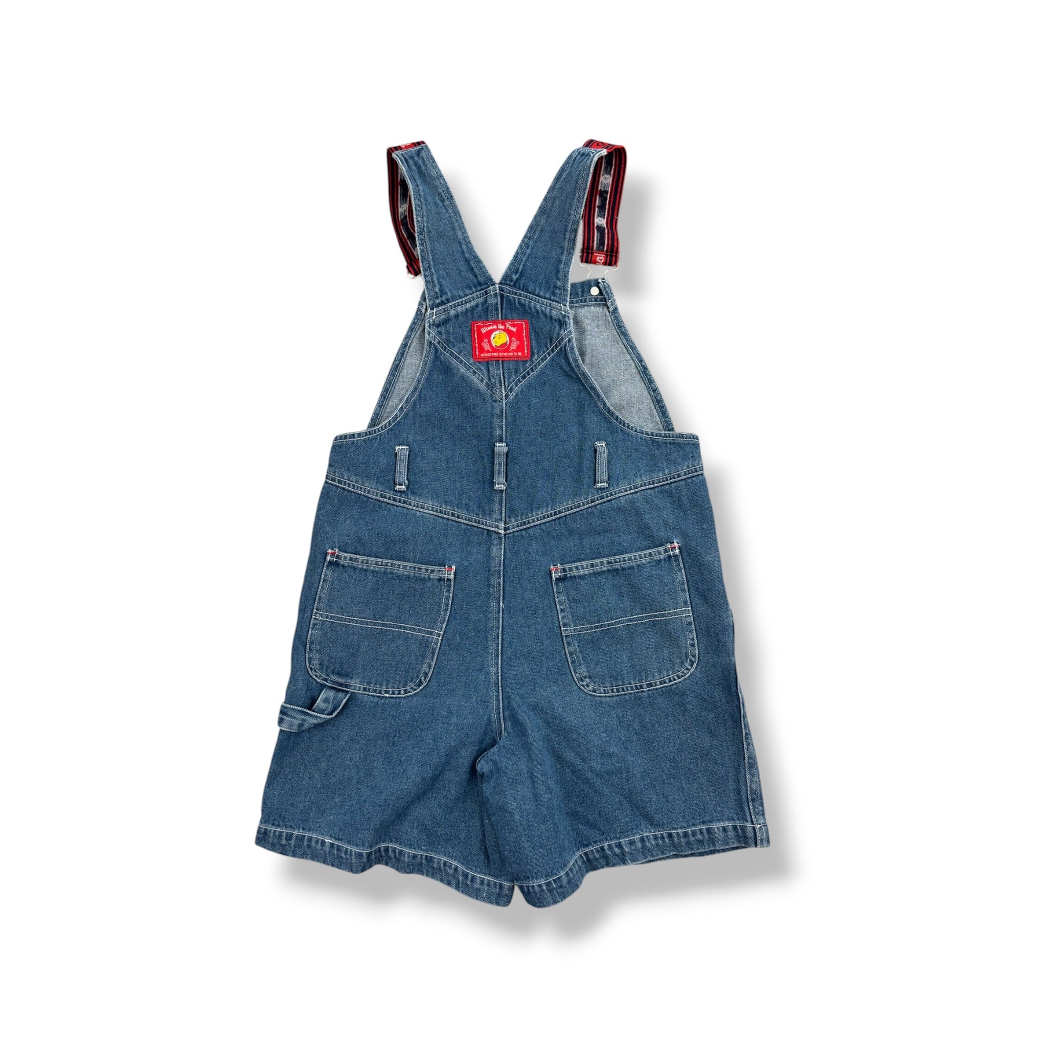 Vintage Winnie The Pooh Shortalls Youth M