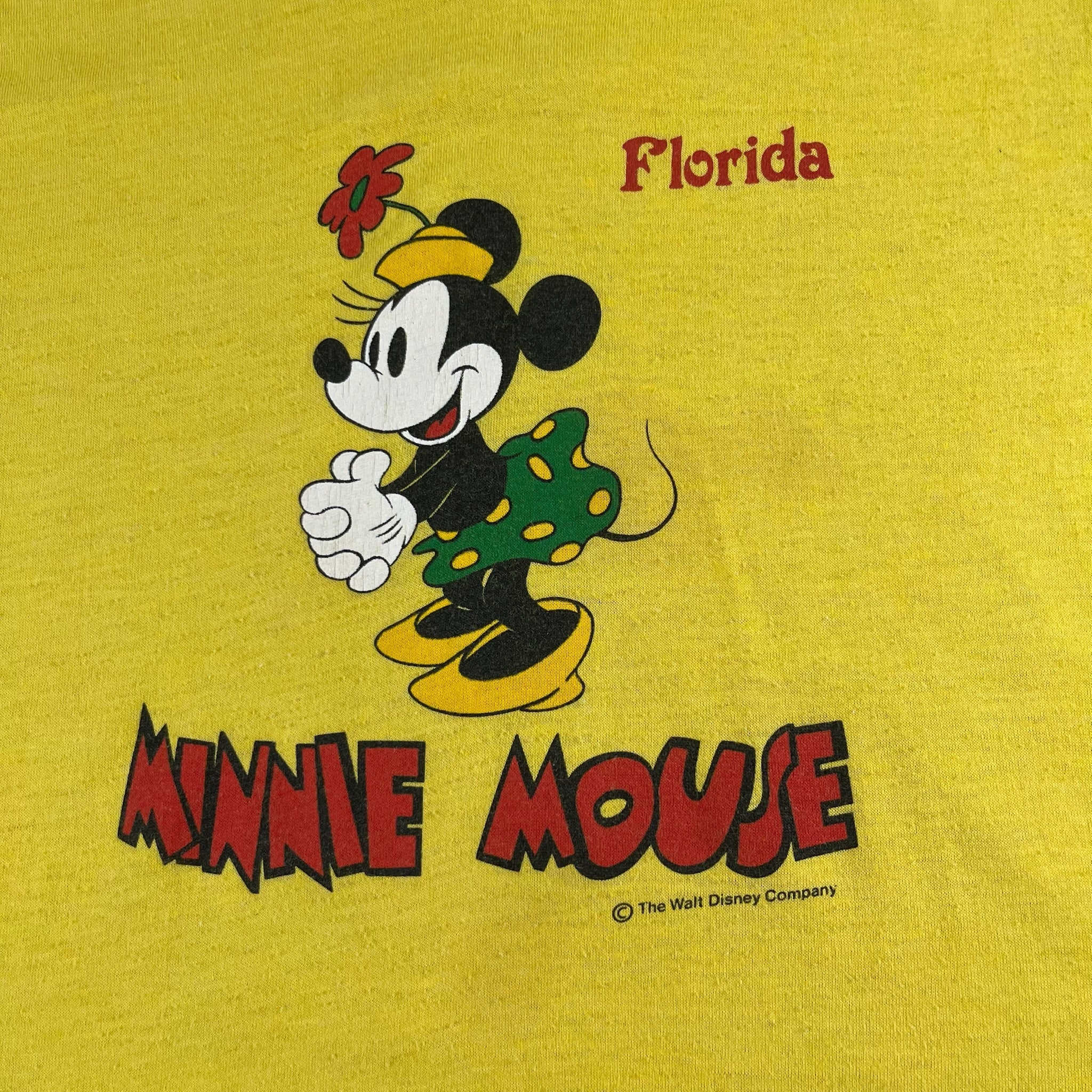 Vintage Minnie Mouse Florida Youth Large/ Adult Small
