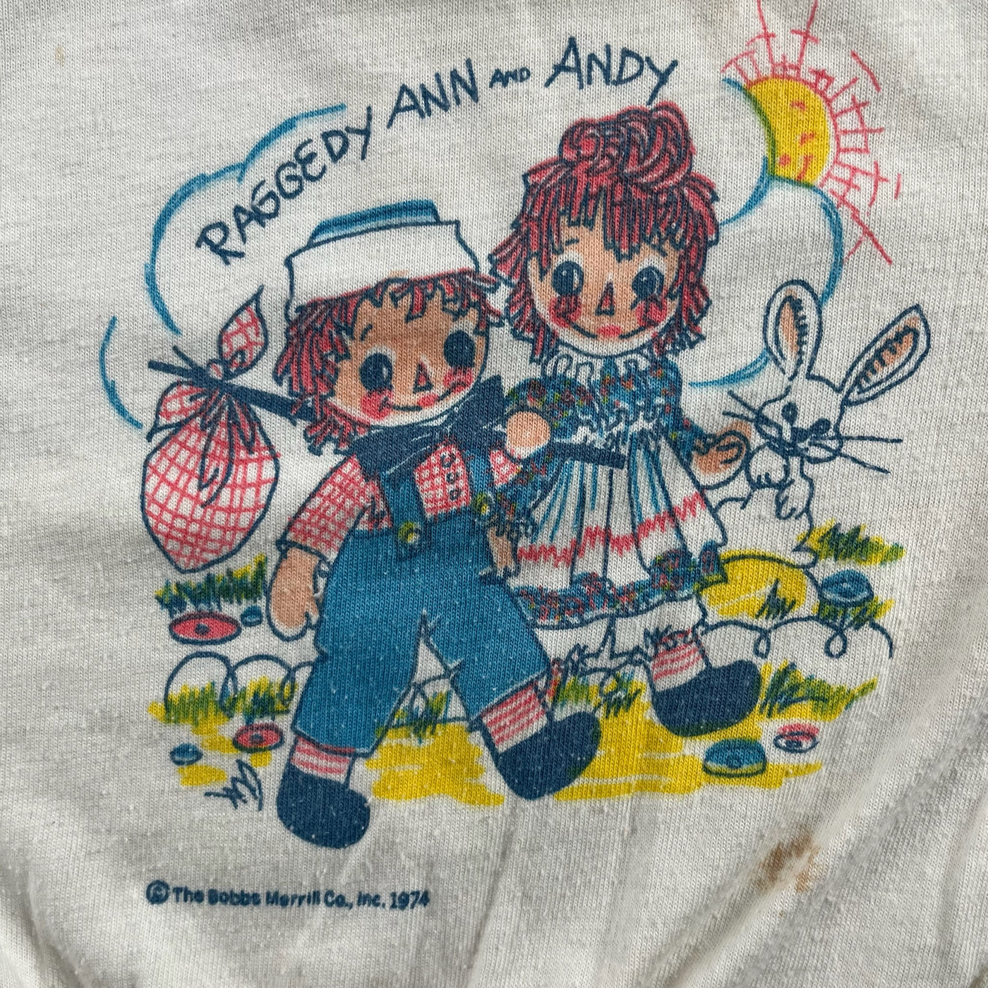 Vintage ‘74 Raggedy Ann Crewneck 12 Months