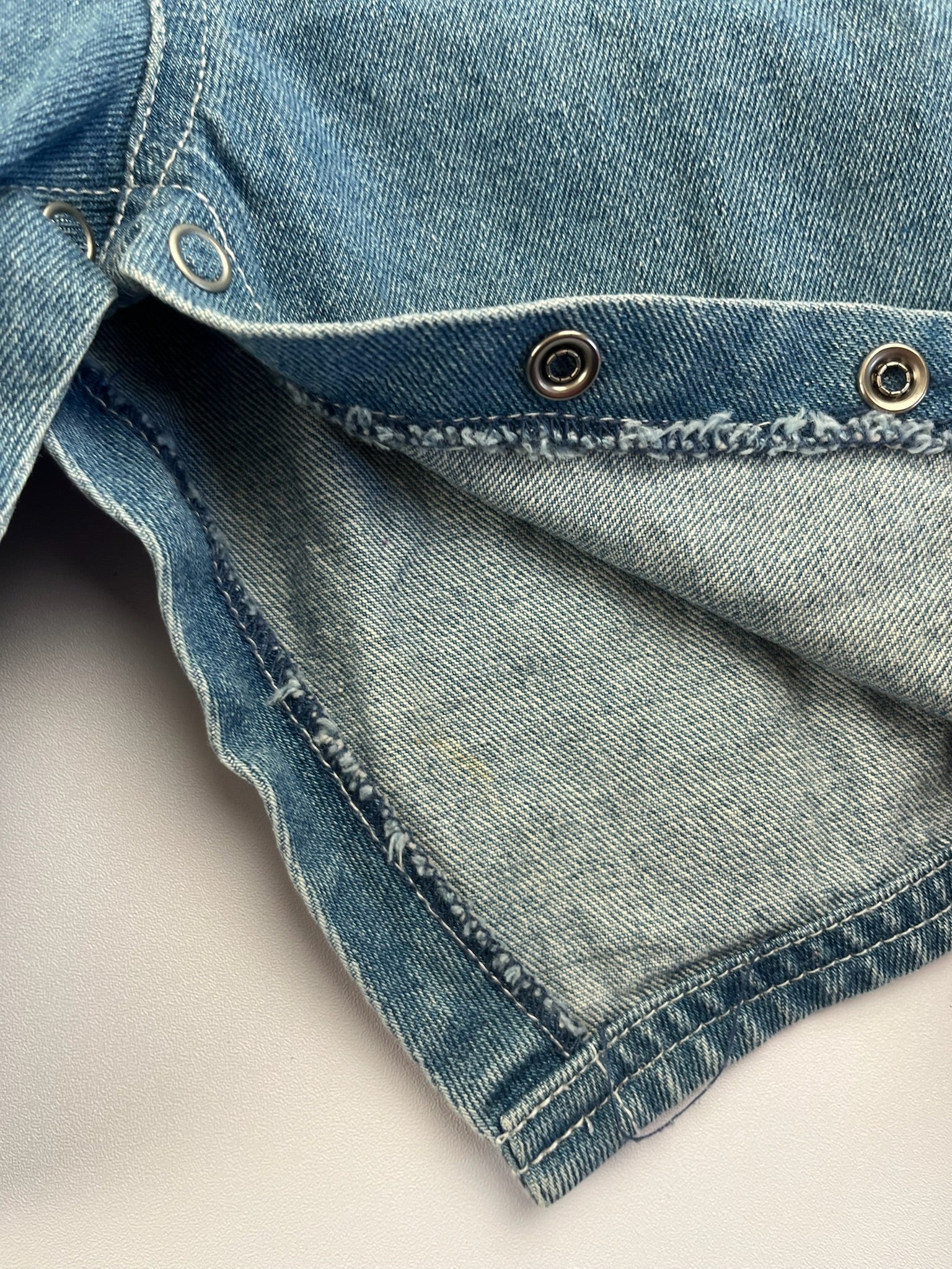 Vintage Superbaby Denim Overalls 6-9 Months
