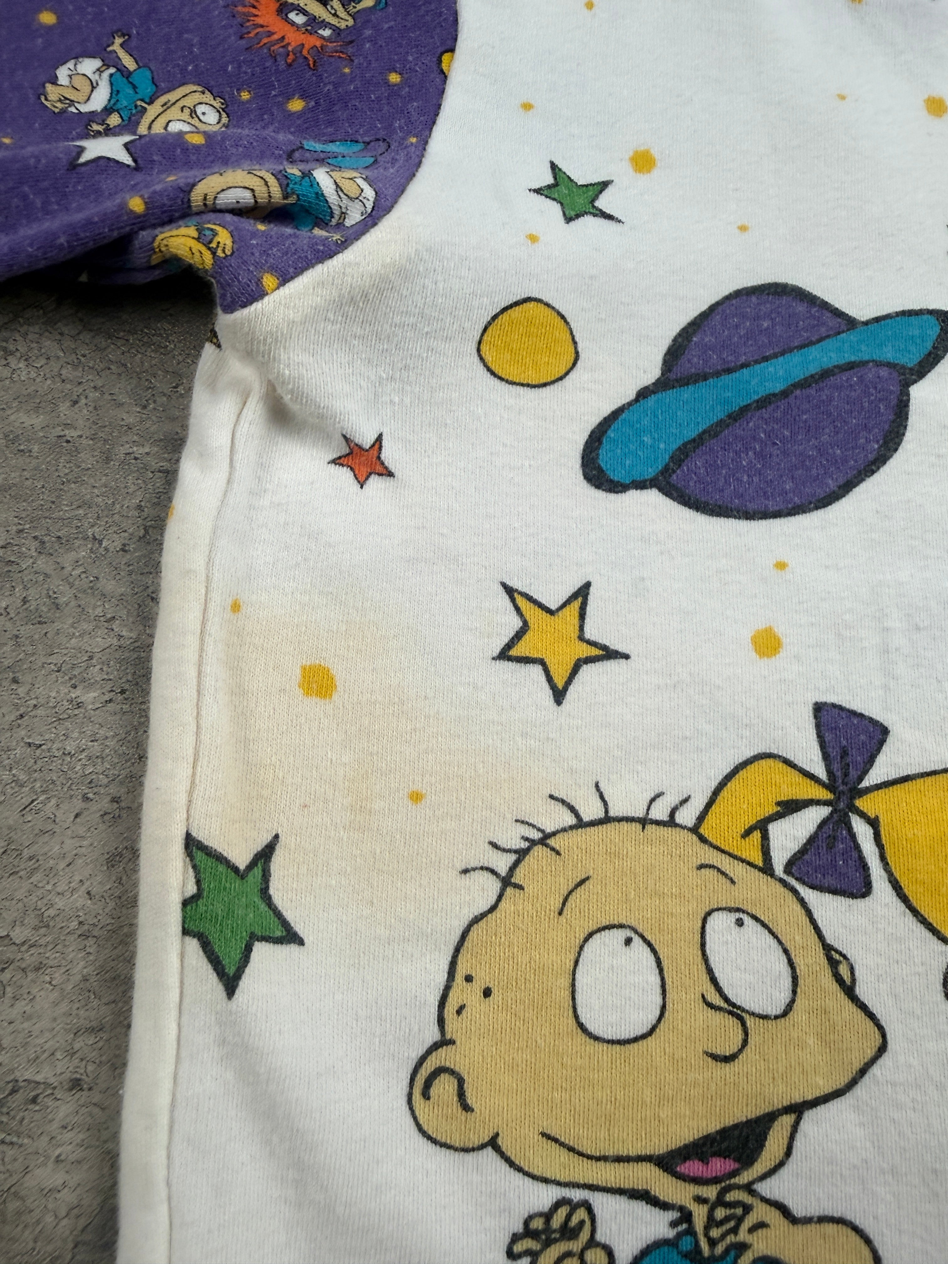 Vintage Rugrats AOP PJ Top 3T