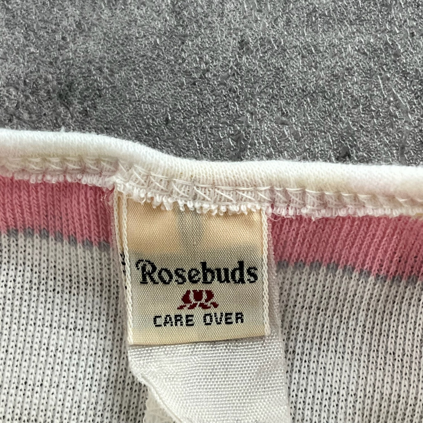 Vintage Rosebuds Romper 12 Months