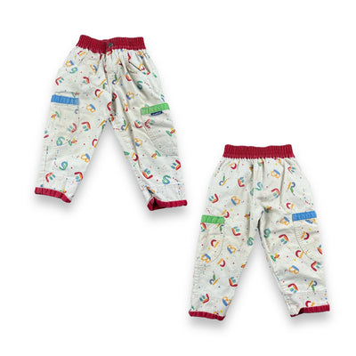 Vintage OshKosh Alphabet Pants 2T