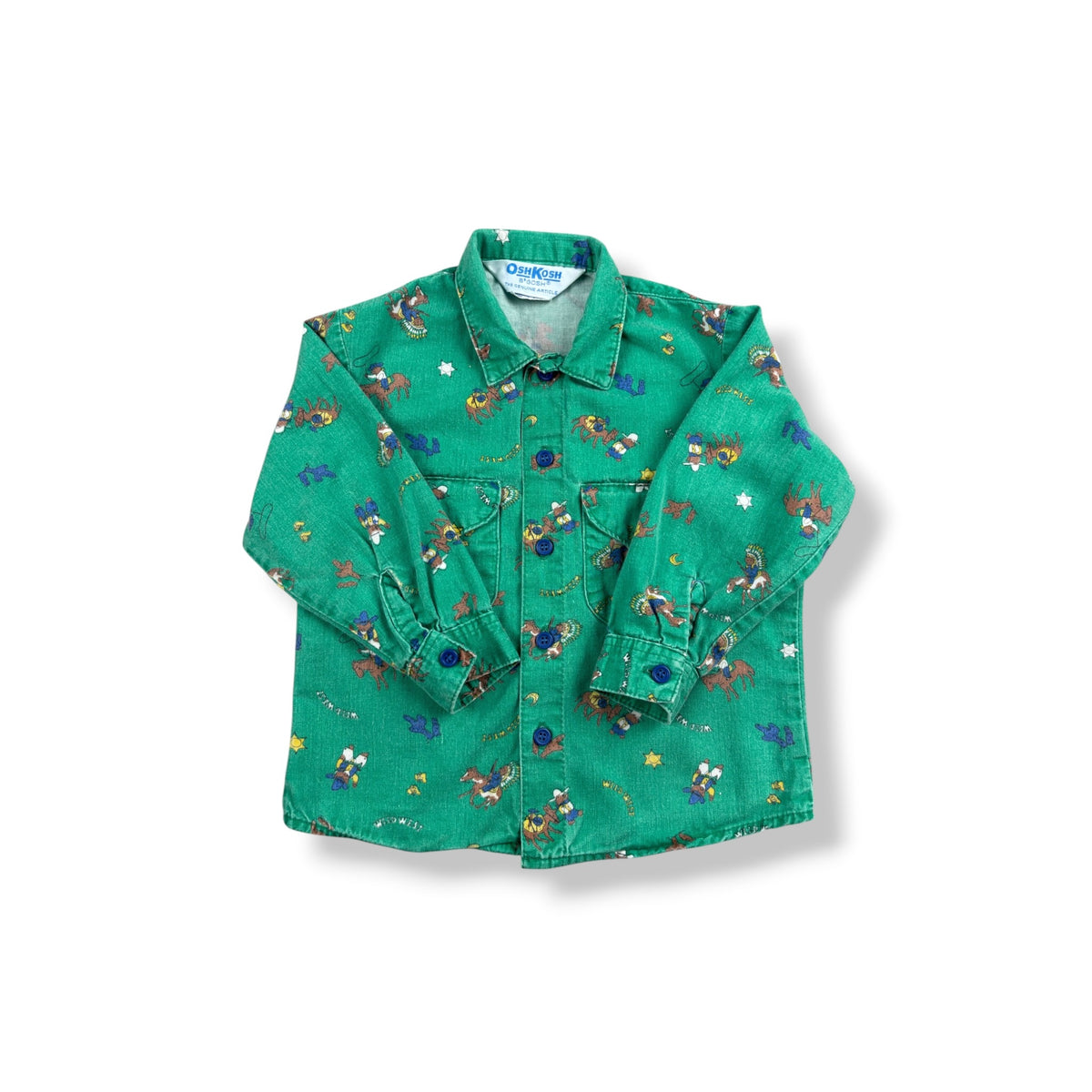 Vintage OshKosh Button Up 3T