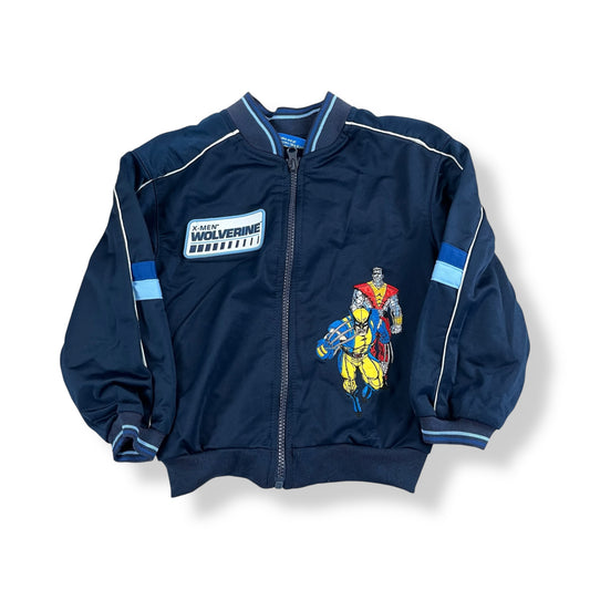 Y2K X-Men Wolverine Zip Up Sweater 3/4T