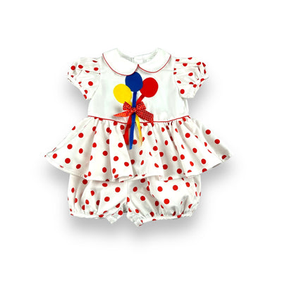 Vintage Ballon Romper 18 Months