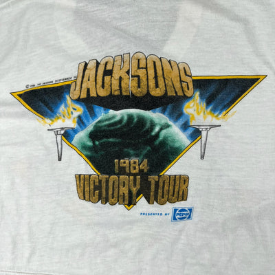 Vintage ‘84 Michael Jackson Crop Top 4-6