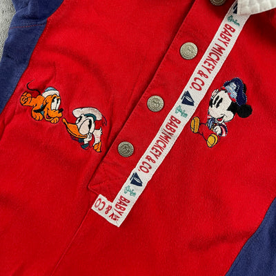 Vintage Disney Mickey & Friends Romper 9-12 Months