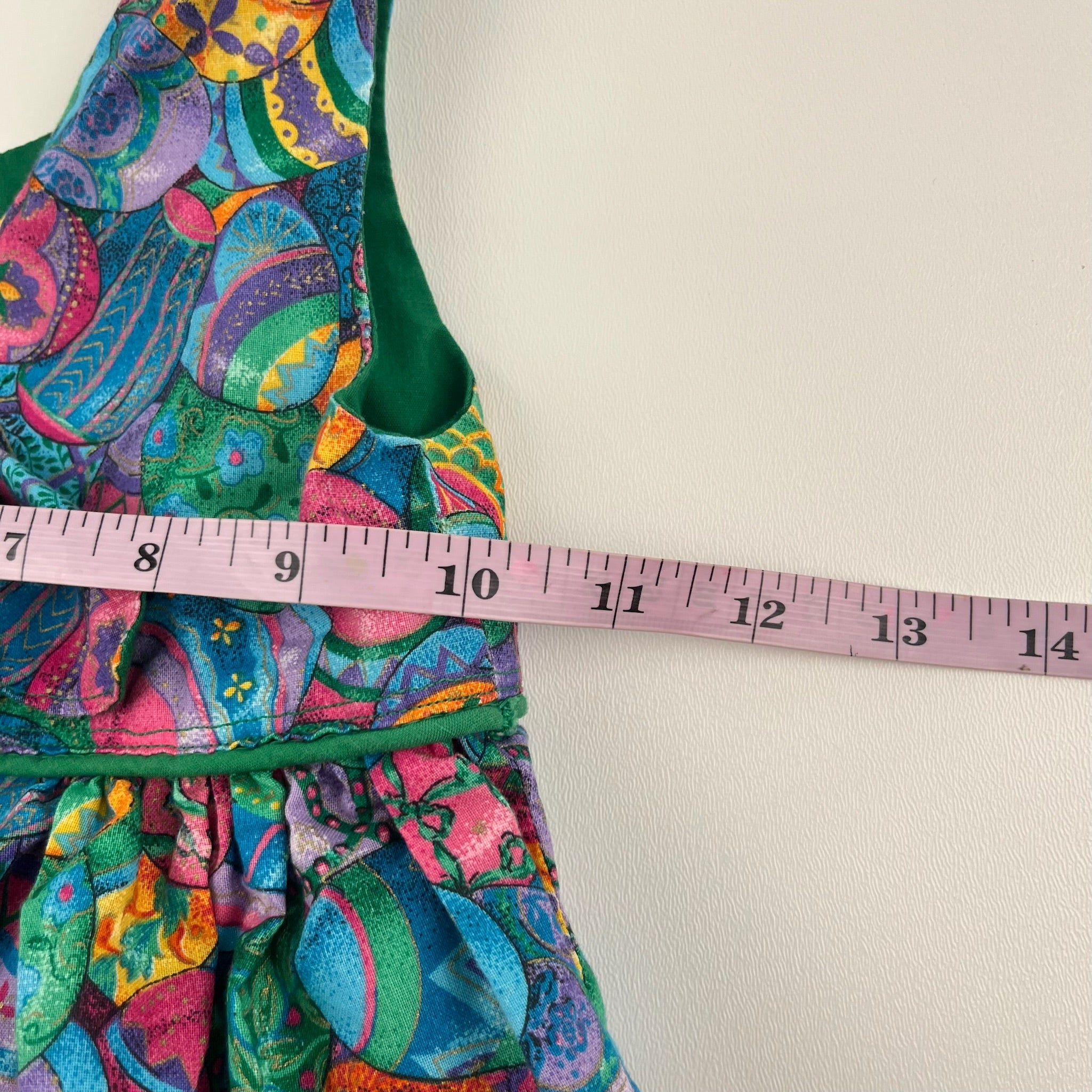 Vintage AOP Romper 18 mo