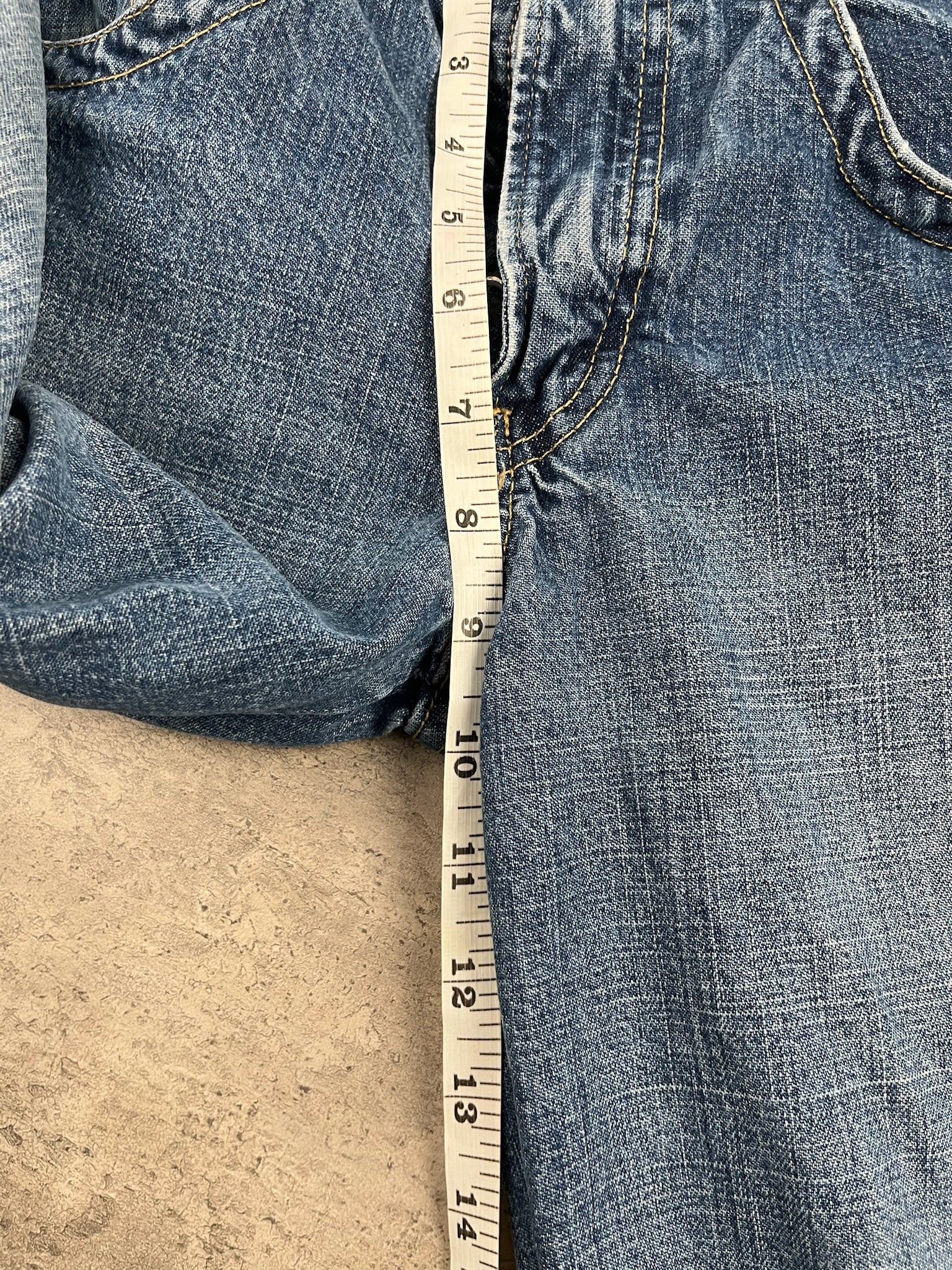 Vintage Flamehead Denim 7/8