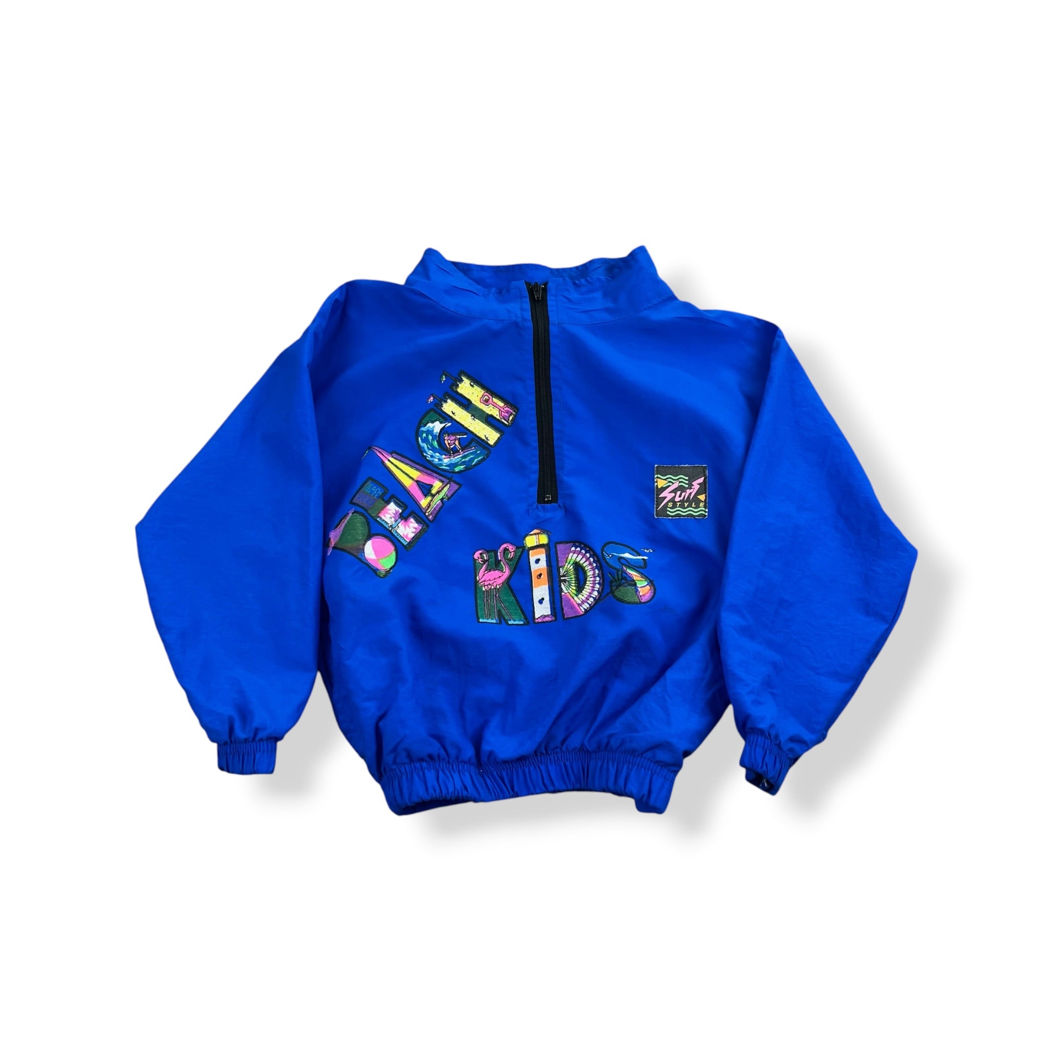 Vintage Surf Style Windbreaker 3T