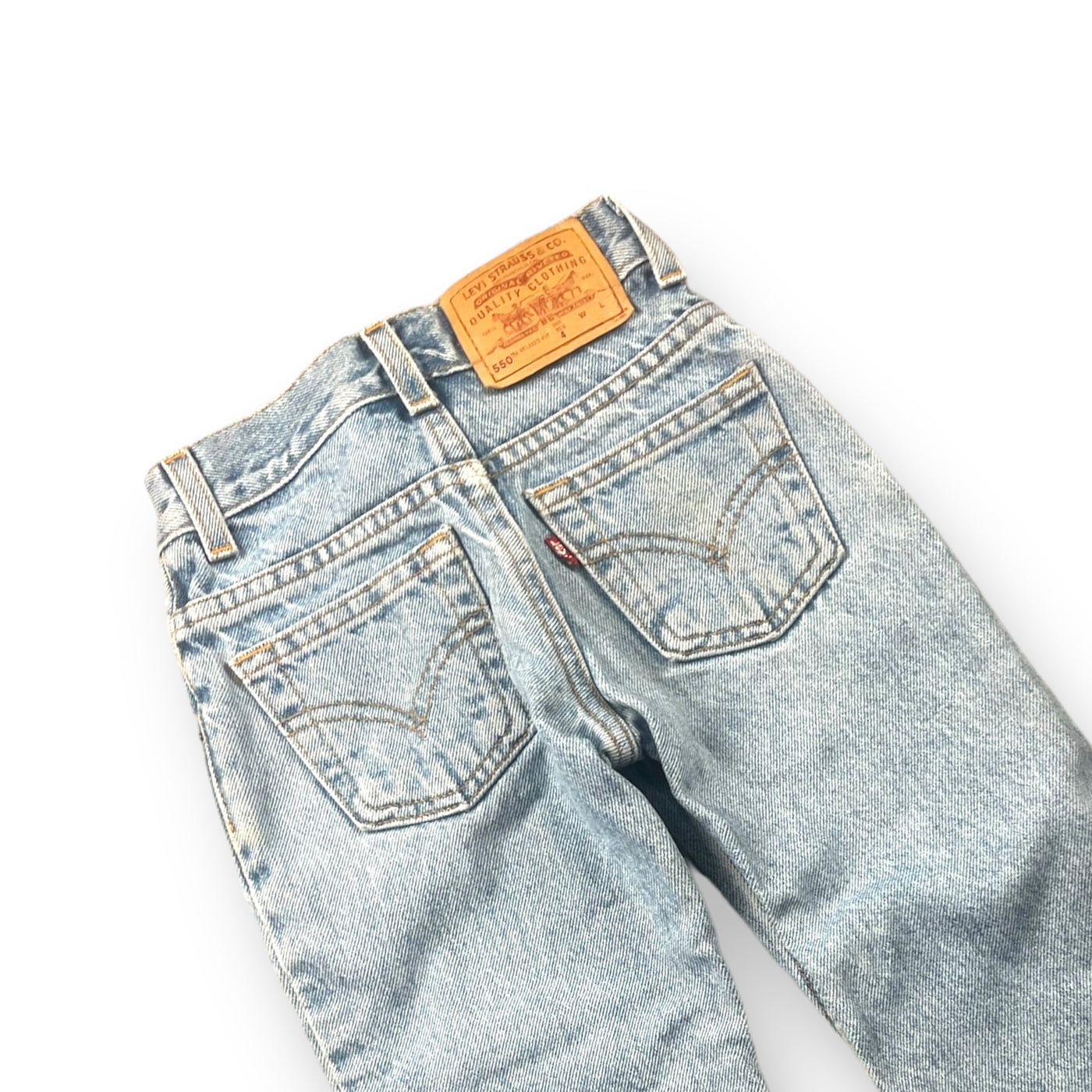 Vintage Orange Tab Levi’s 550 Relaxed Fit Jeans 3T