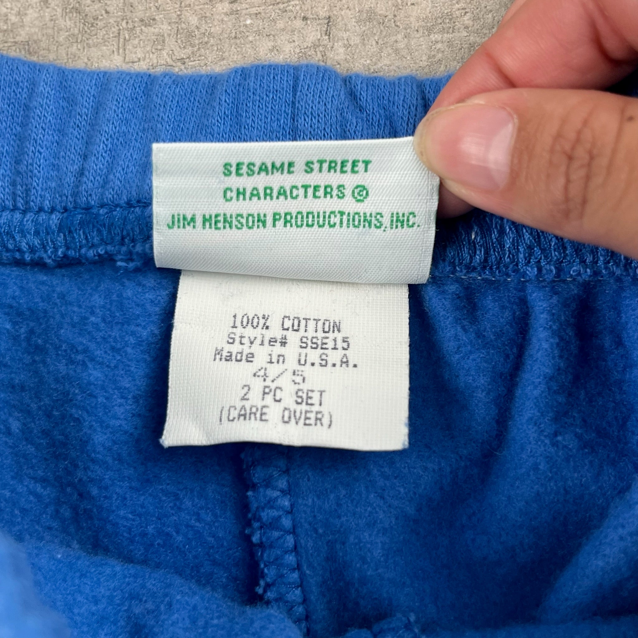 Vintage Elmo Sweat Set 3T