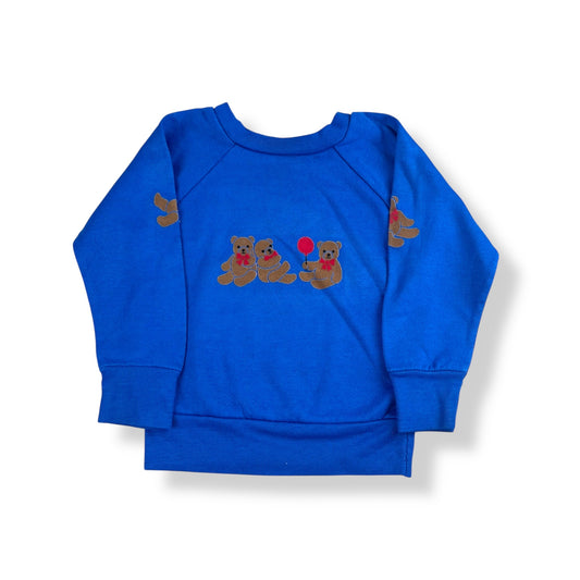 Vintage Teddy Bear Sweater 2T
