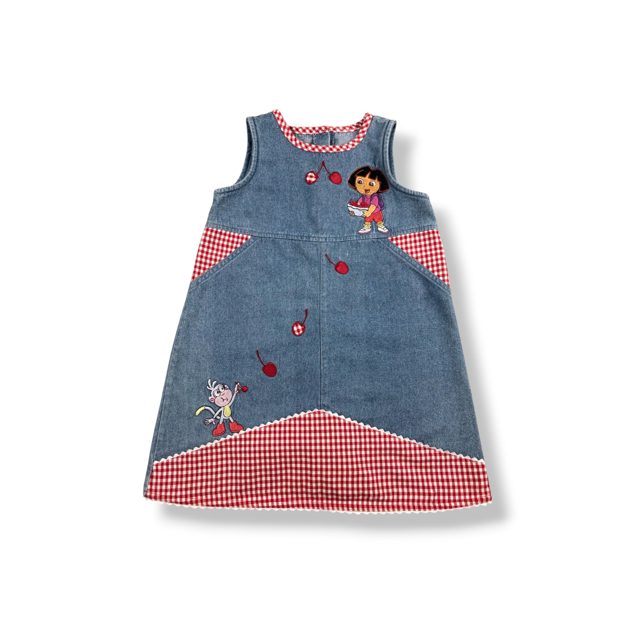 Vintage Dora & Boots Dress 4T