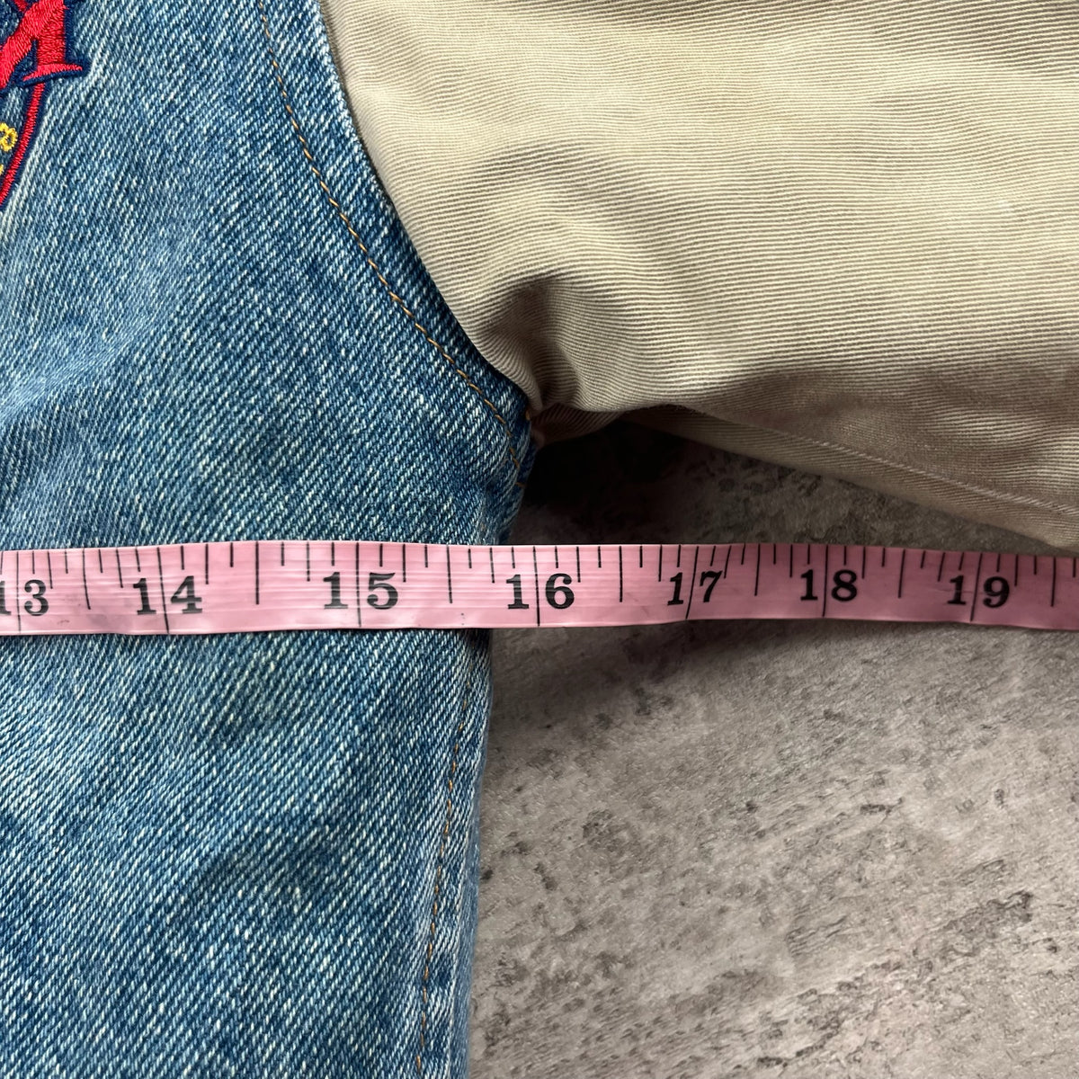Vintage Disney Denim Jacket 3/4T