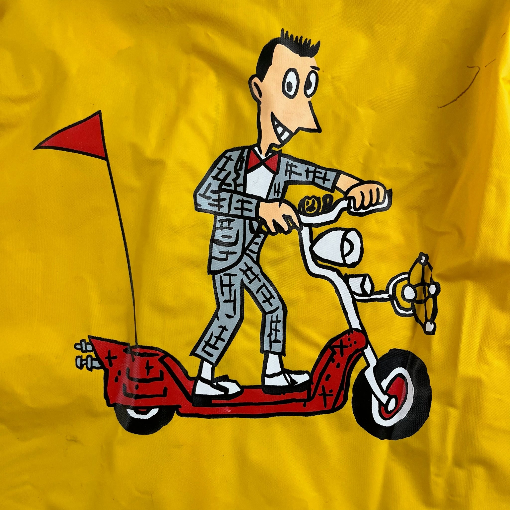 Vintage Peewee Herman Raincoat 4-6T