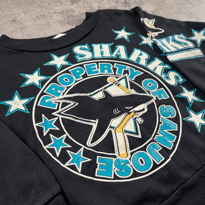 Vintage San Jose Sharks Crewneck 3T