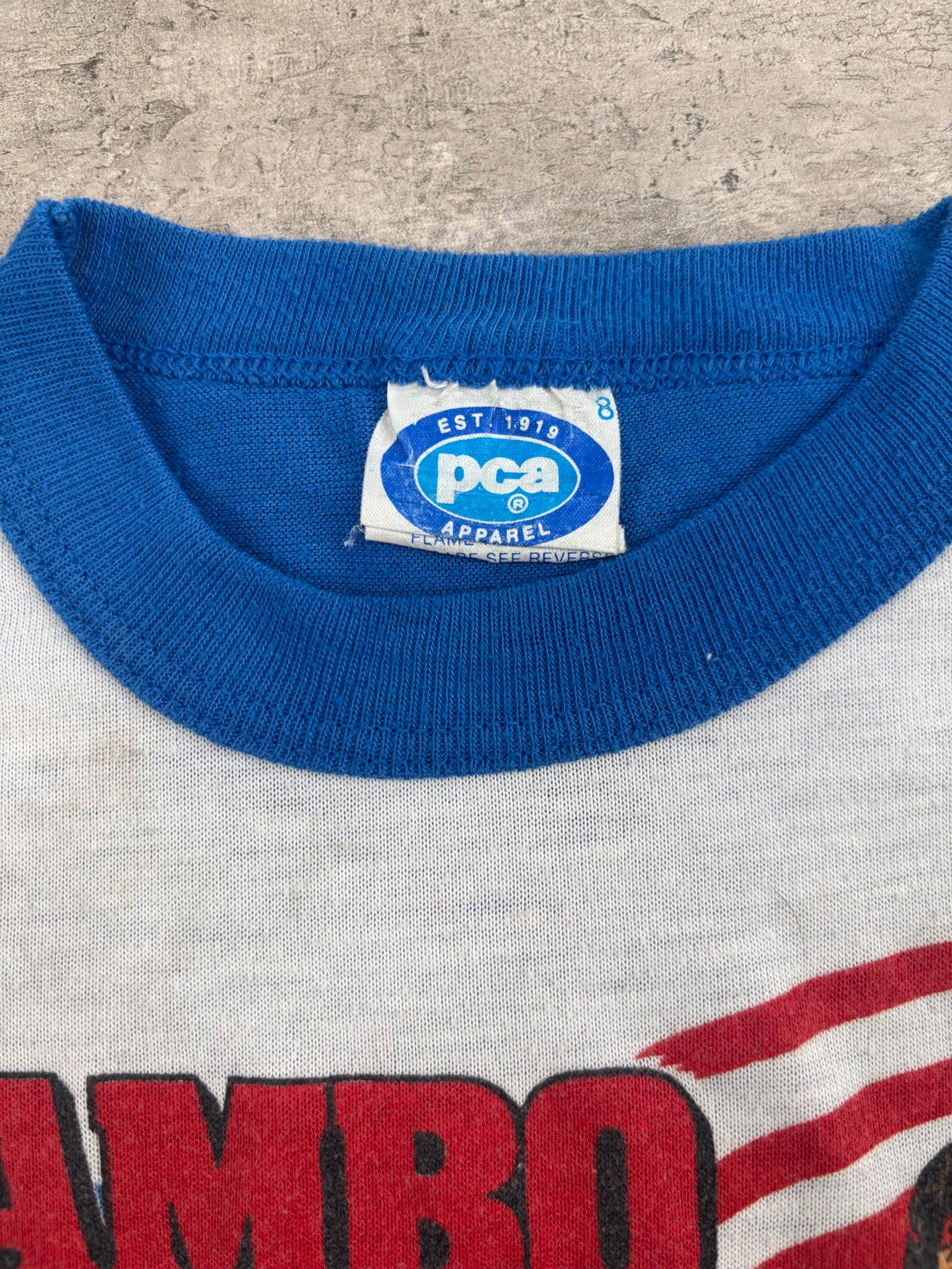 Vintage Rambo 3/4T Longsleeve PJ Top