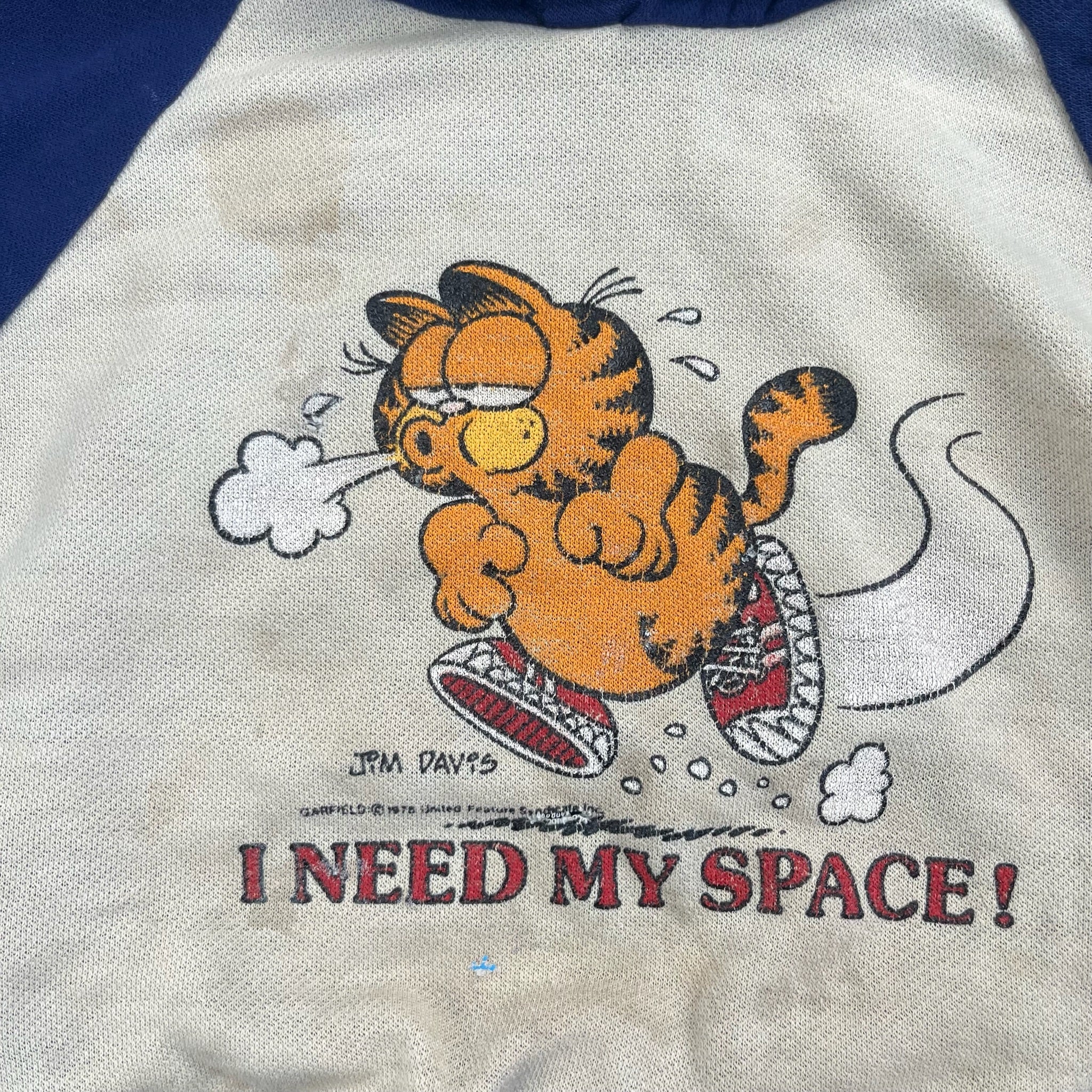 Vintage Garfield Hoodie 18 Months