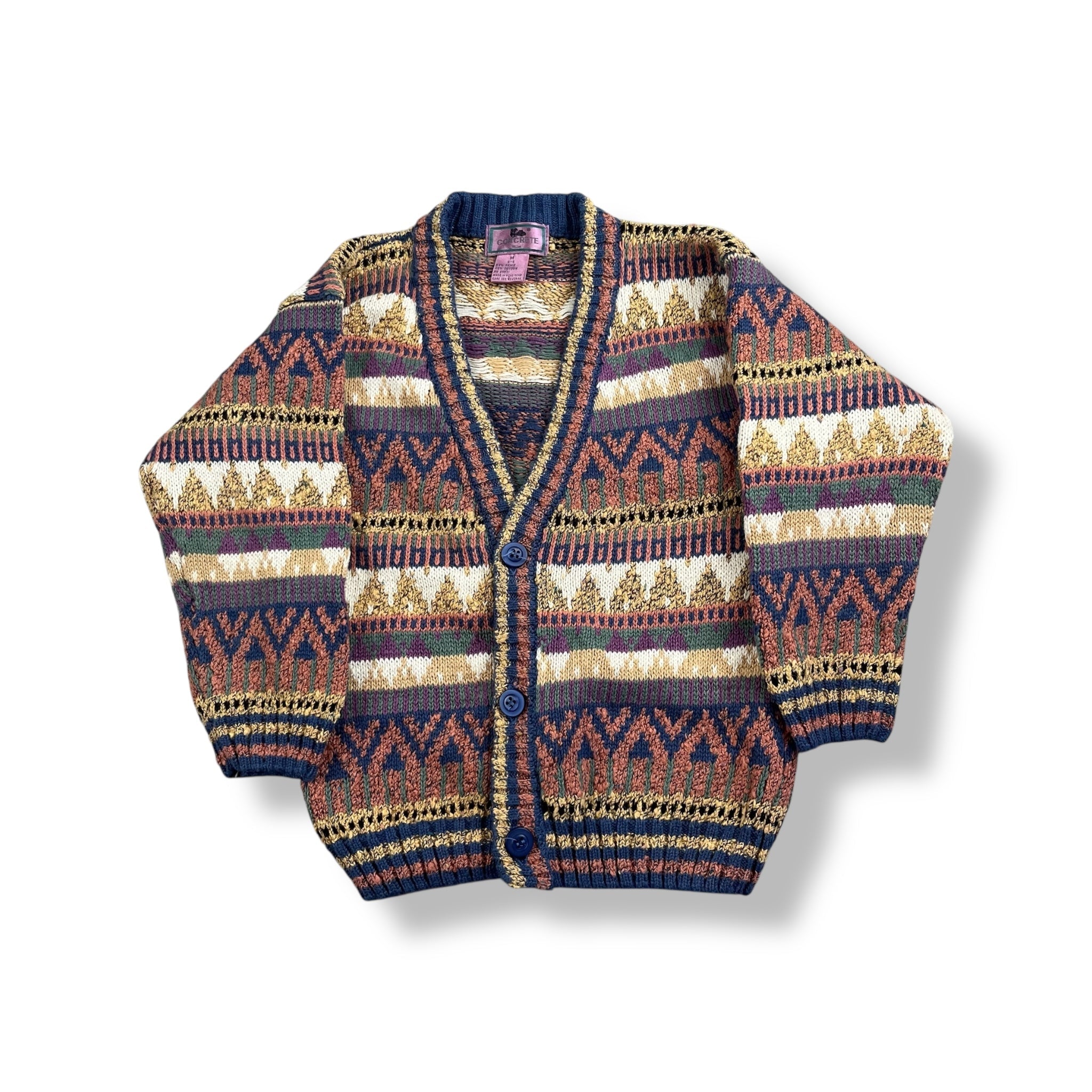 Vintage Concrete Cardigan Knit 4/5T