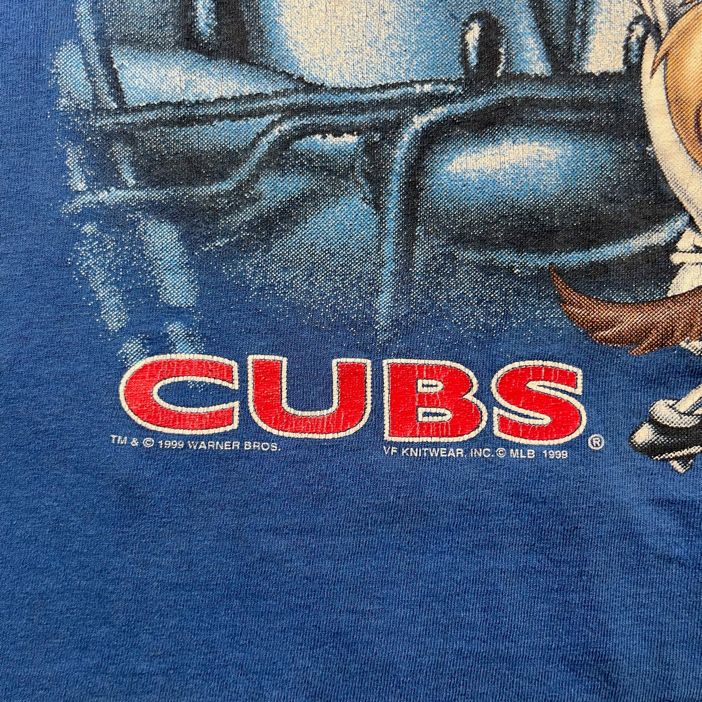 Vintage ‘99 Taz X Chicago Cubs Youth Small 6-8