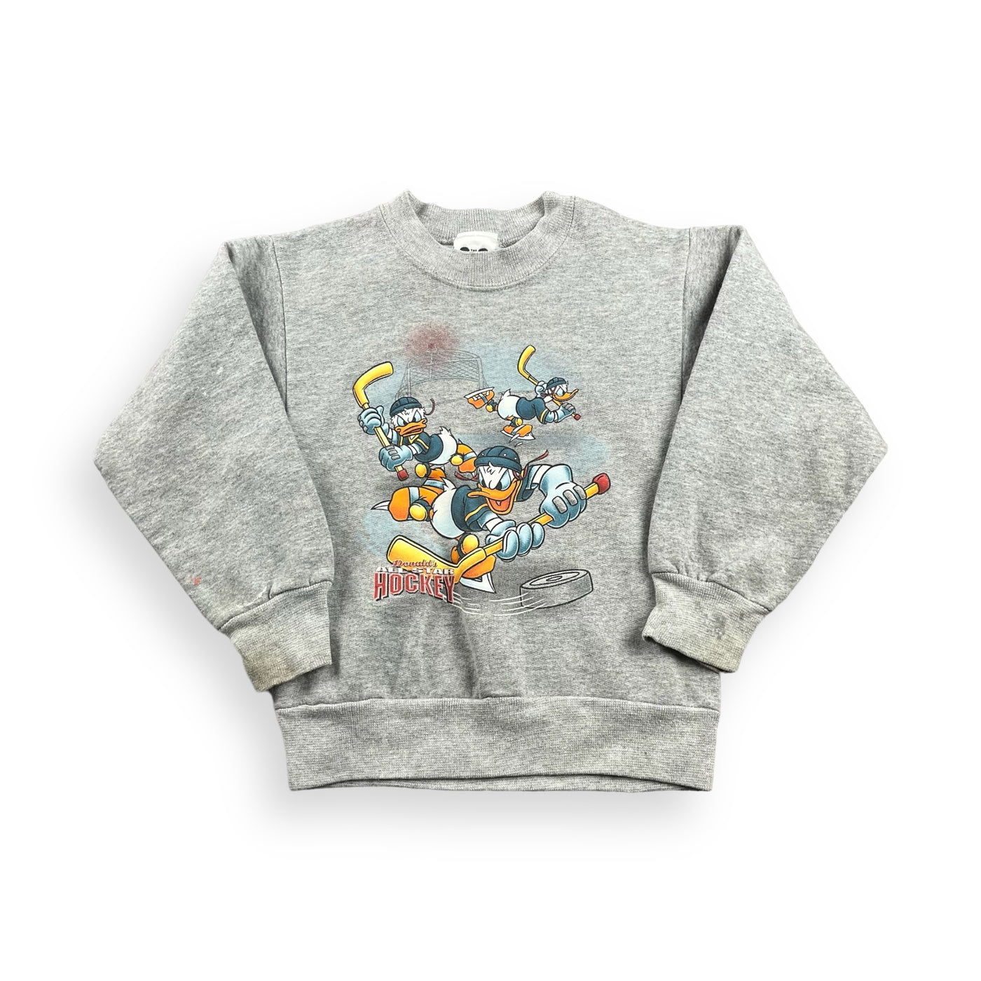 Vintage Donald Duck Hockey Crewneck 4T