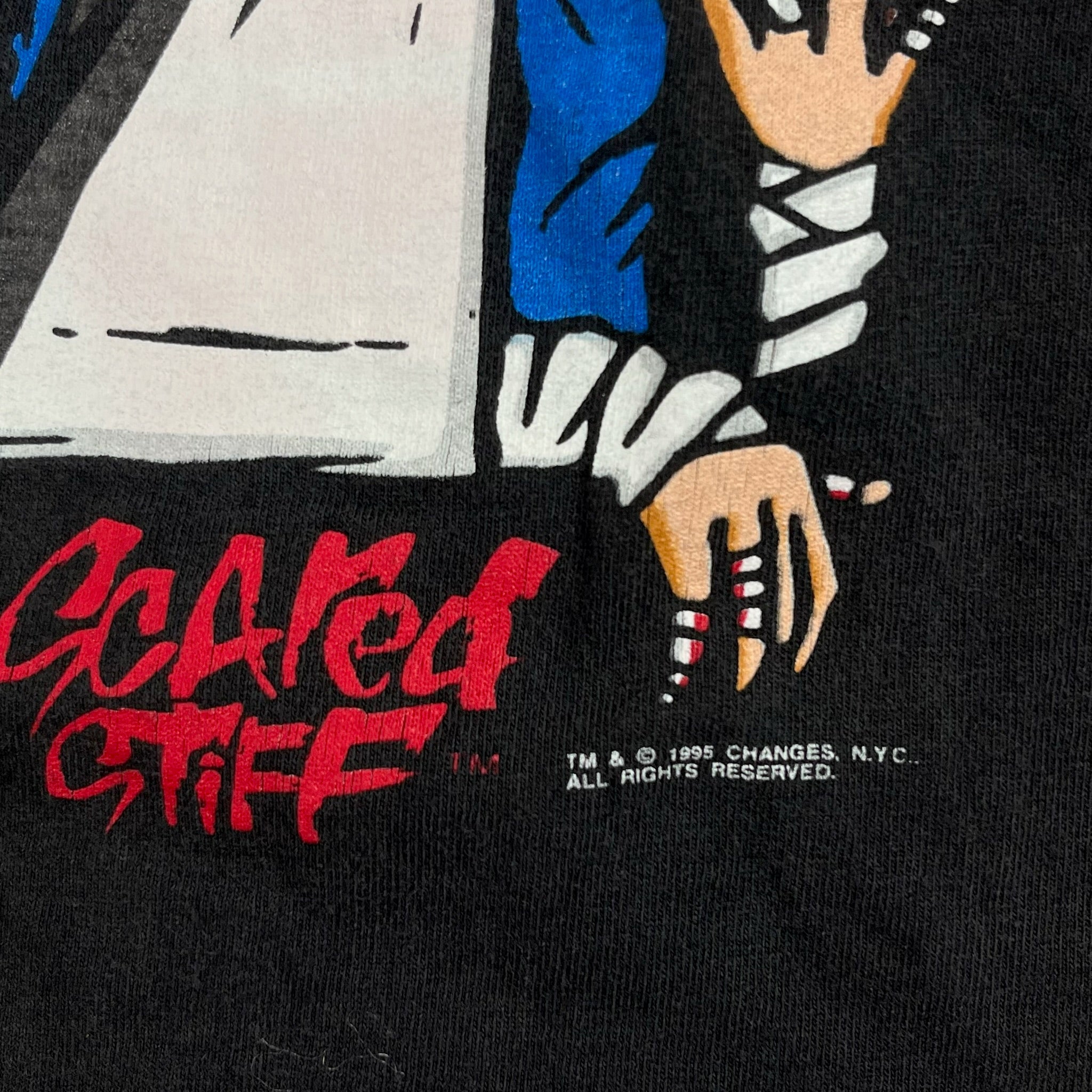 Vintage Scared Stiff Football 6/7