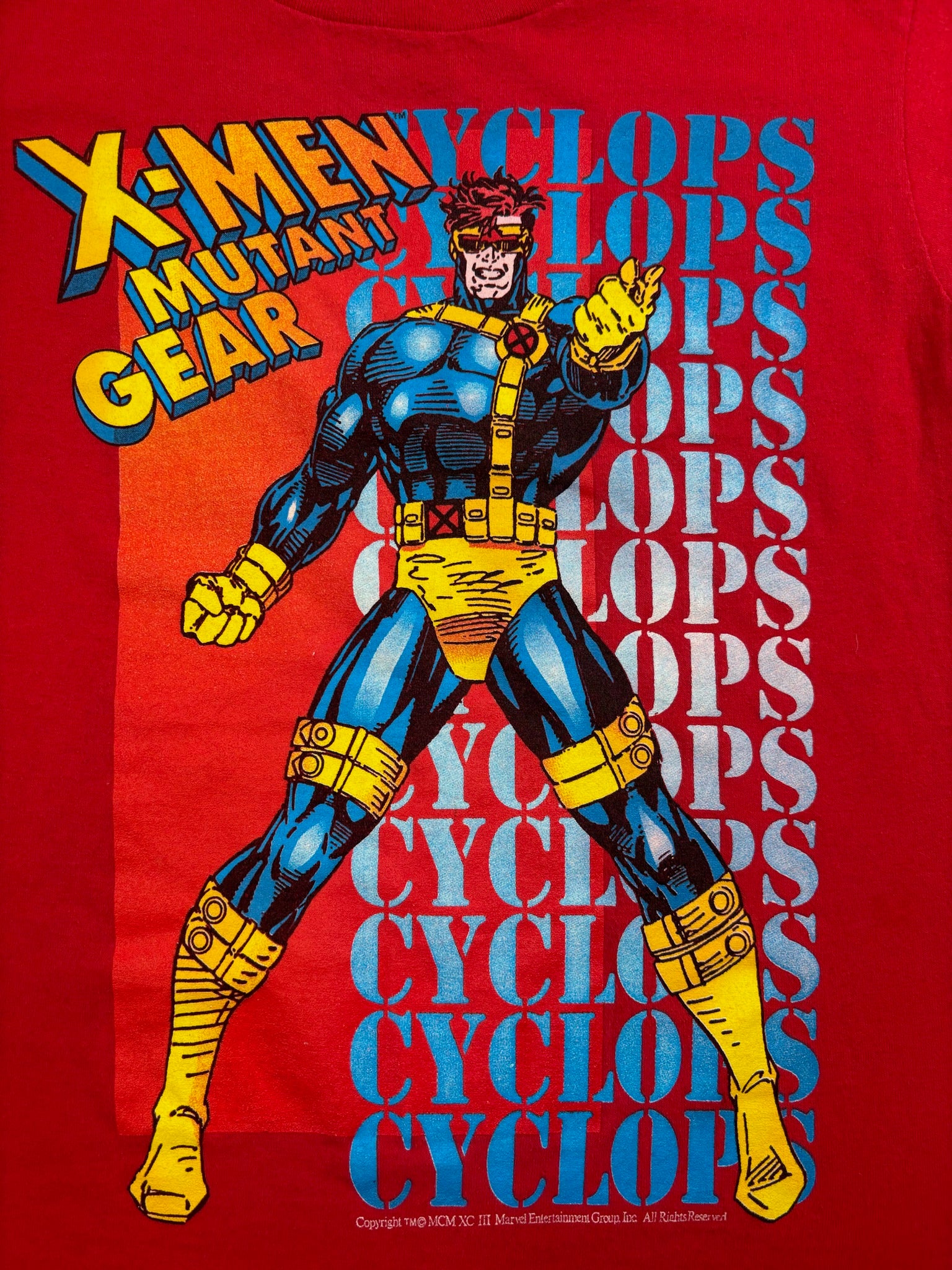 Vintage Cyclops X-Men 5/6T