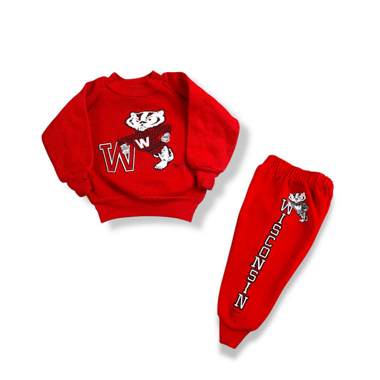 Vintage Wisconsin Badgers Set 12 Months