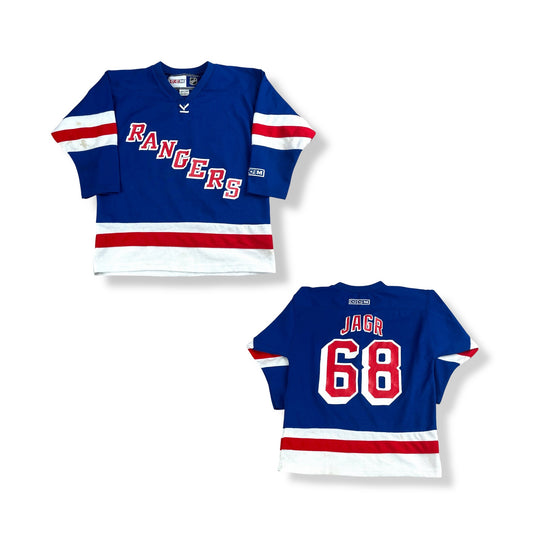 Vintage New York Rangers Jagr Jersey 6/7
