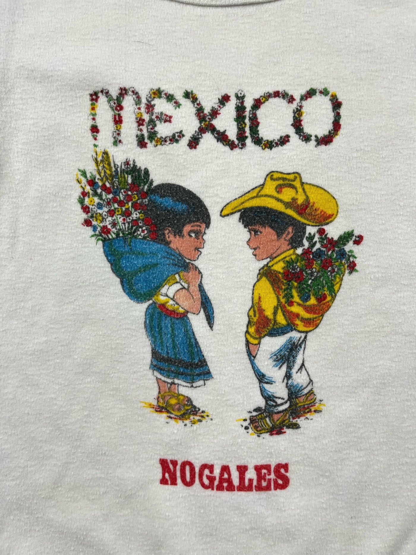 Vintage Mexico Souvenir T-Shirt 3/4T