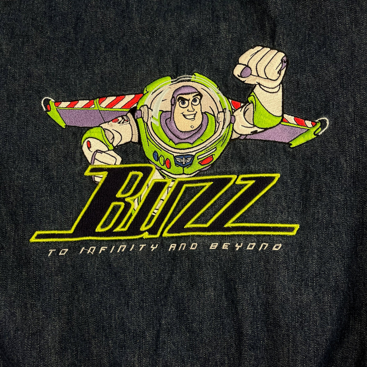 Vintage Buzz Lightyear Jacket Youth Large Adult S