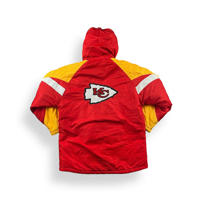 Vintage Kansas City Chiefs Puffer Jacket Adult Medium