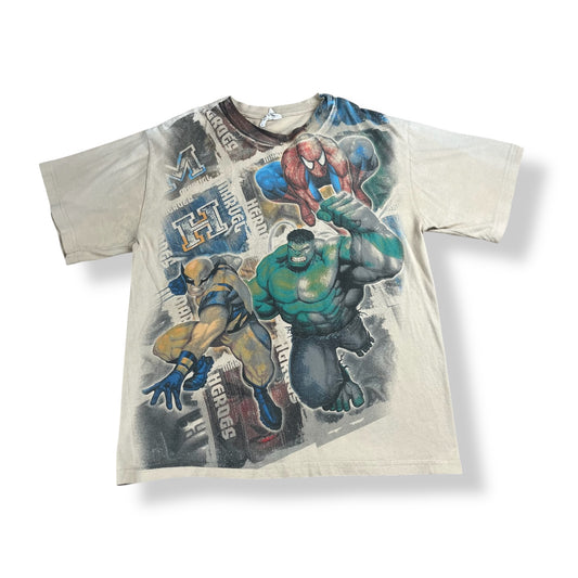 Y2K Super Heros Youth XL Adult Small
