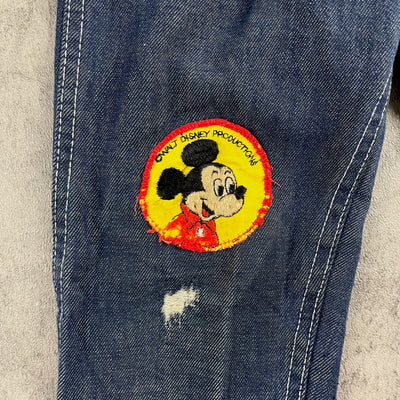 Vintage Billy the Kid Mickey Mouse Pants 4T