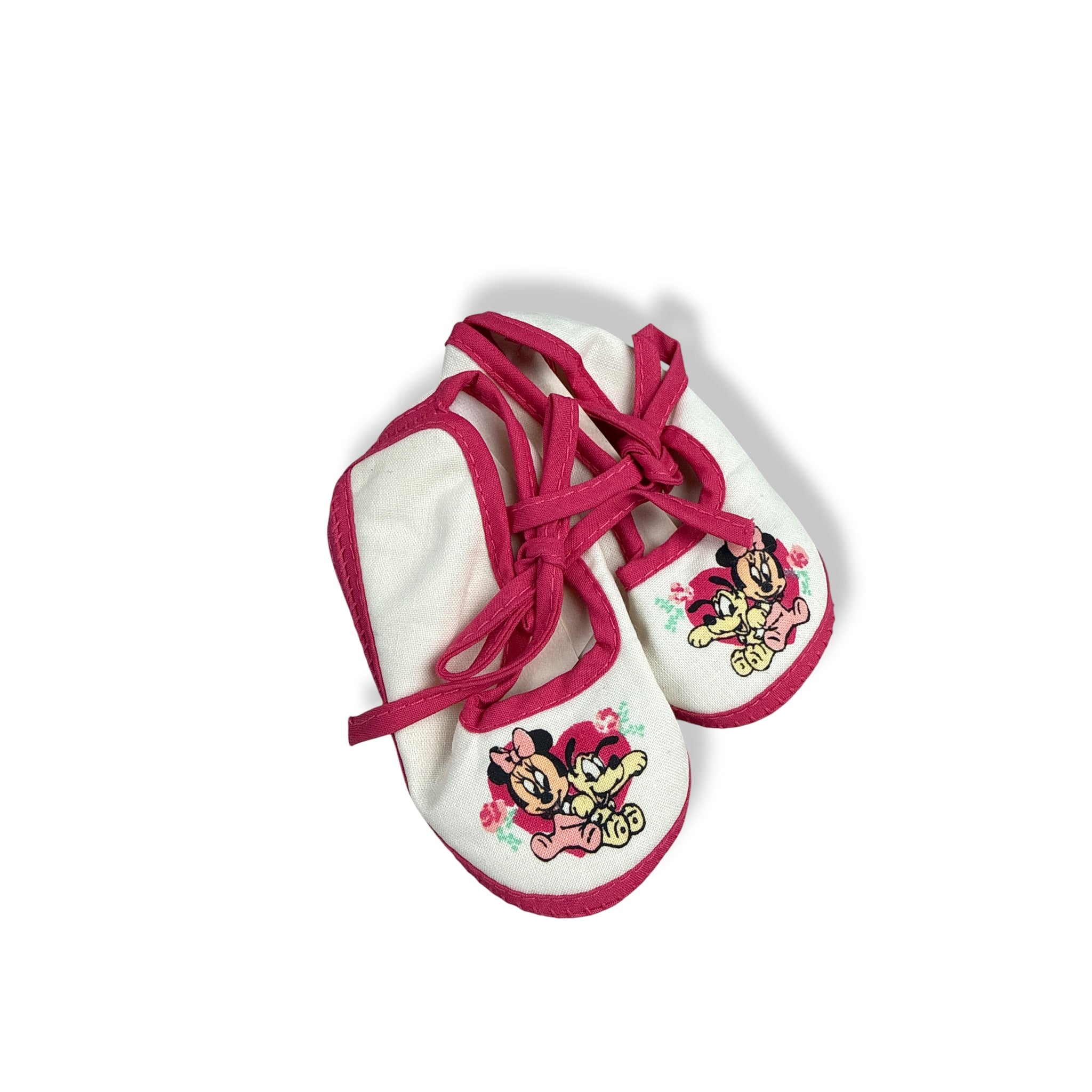 Vintage Deadstock Minnie Mouse Floral Set 3-6 Mo