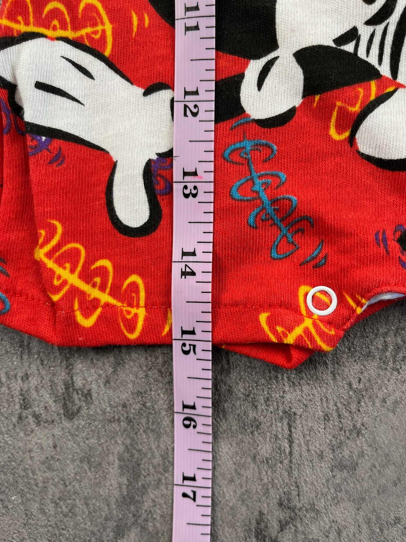 Vintage Minnie Mouse Romper 0/3 Months