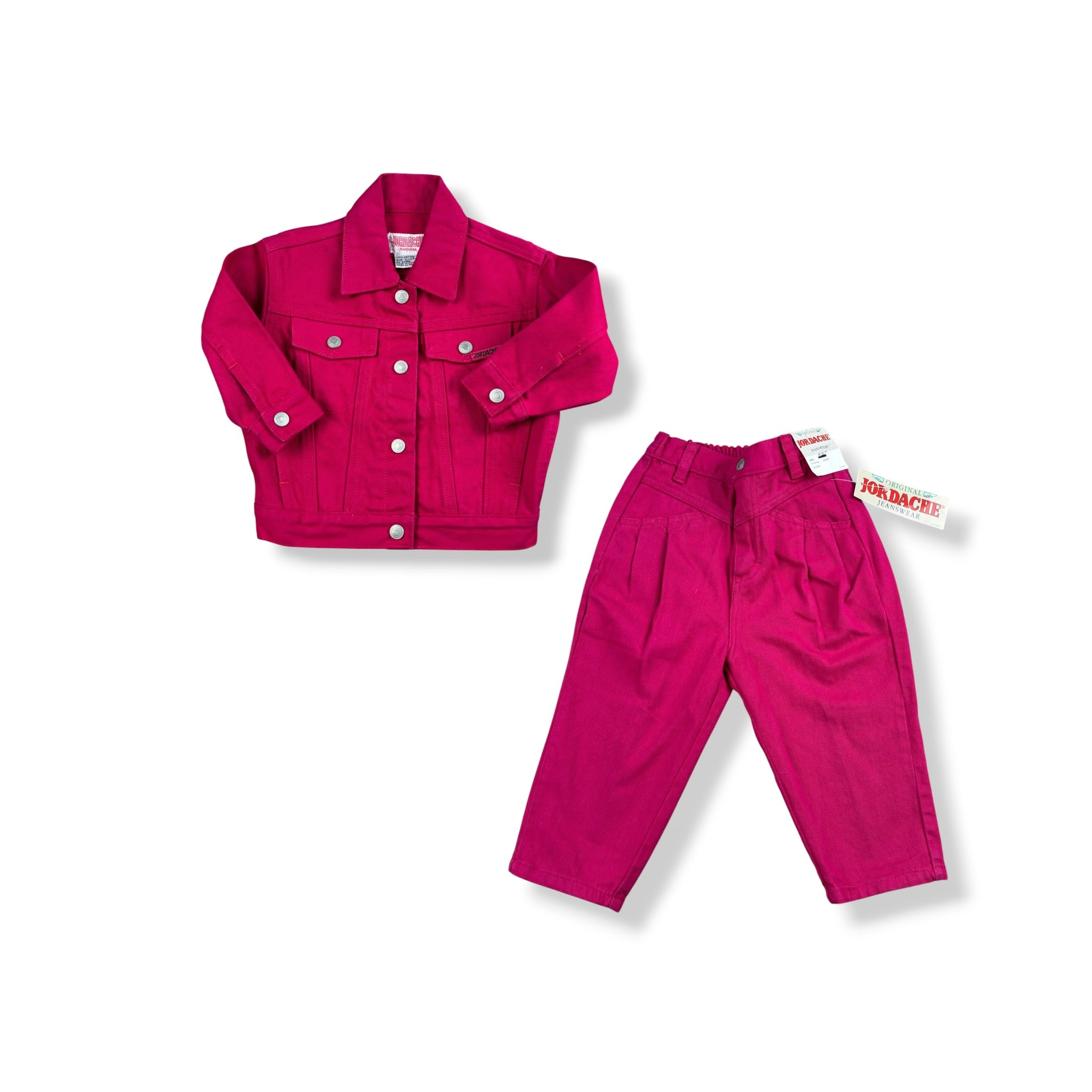 Vintage Jordache Denim Set 3/4T
