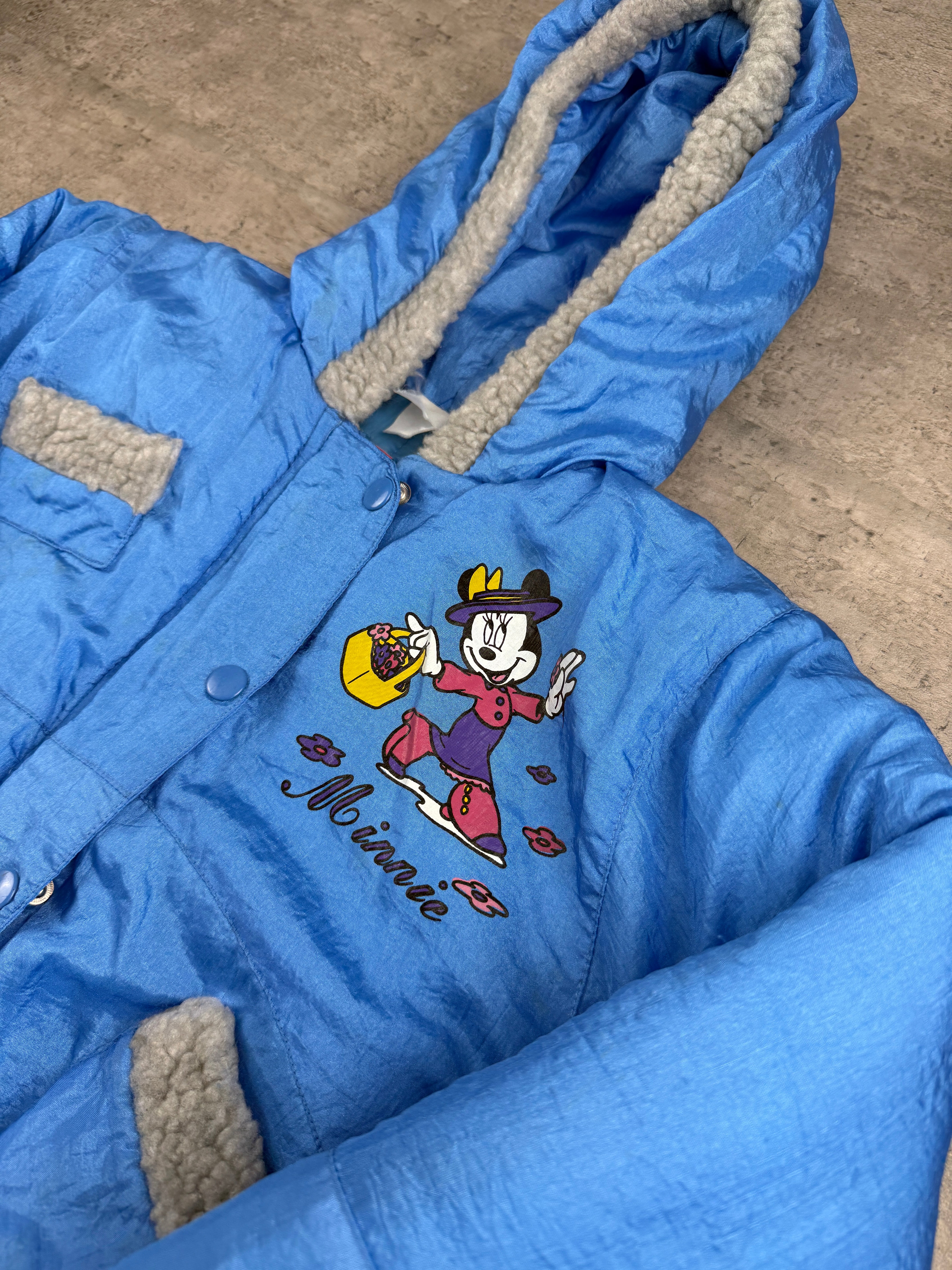 Vintage Minnie Mouse Snow Jacket 5/6T