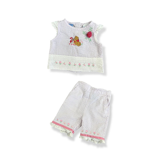 Y2K Winnie The Pooh Set 3-6 Months